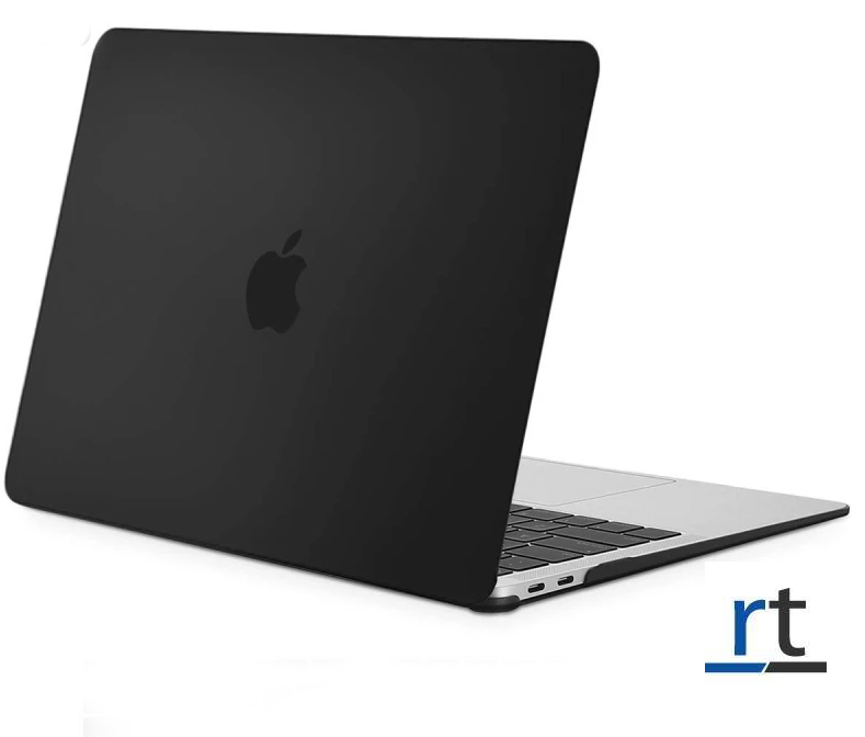 Matte Black soft touch finish Case for MacBook Air & Pro 11'' to 16''
