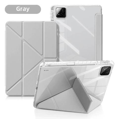 Xiaomi Pad 7/7 Pro & 8/8 Pro 11.2'' Clear PU Leather Cover with Pen Slot