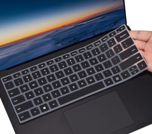 Microsoft Keyboard cover protector for Surface laptop, book 3, Laptop Go 2