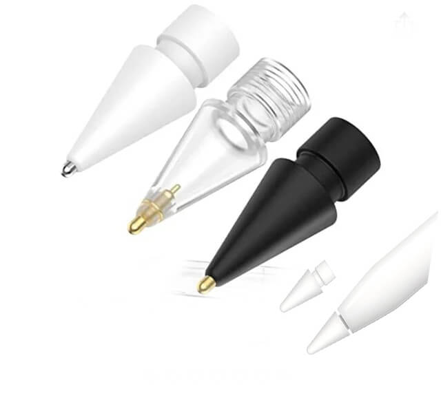 Pencil Tips for Apple Pencil 1st Gen and 2nd Gen, Pencil Pro, USB C & Third Party Pen