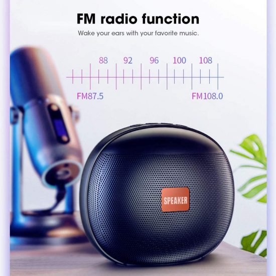 T11 Wireless Bluetooth Speaker with USB & FM Radio