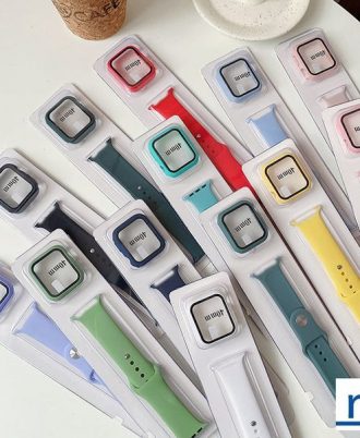 apple watch strap set with case