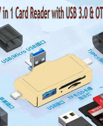 multifunctional card reader with otg for iphone