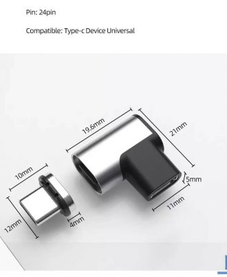 24 pin type c magnetic adapter with 4k hd price in bd