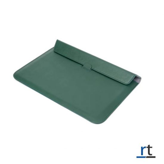 green sleeve laptop soft stand bag
