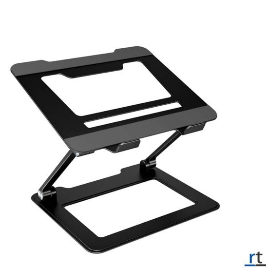 laptop riser stand with cooling system