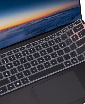 black keyboard cover for surface laptop