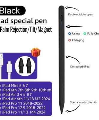 black stylus pen for ipad